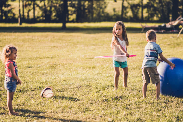 istock Children games in nature 1170044298