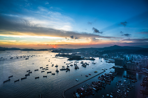 Asia, China - East Asia, East Asia, Hong Kong, Aerial View
