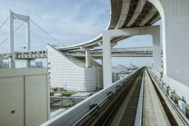 istock Cityscape from monorail sky train in Tokyo 1170059238