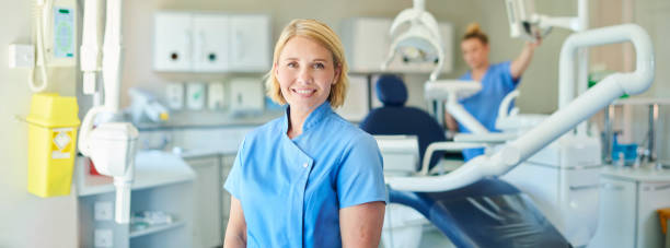 istock female dentist portrait 1170060468