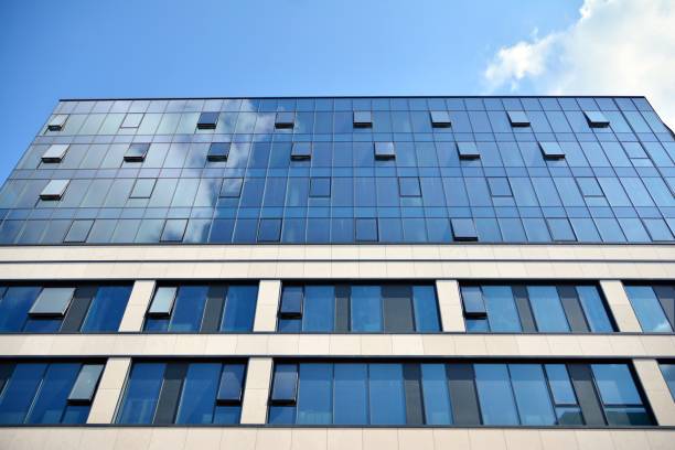 istock New office building in business center. 1170062502