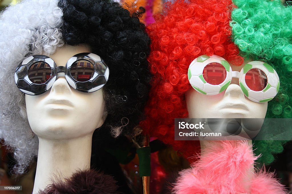 Wigs y gafas - Foto de stock de Accesorio para ojos libre de derechos