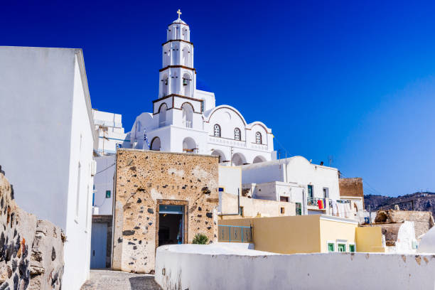 istock Pyrgos, Santorini, Greece 1170063484
