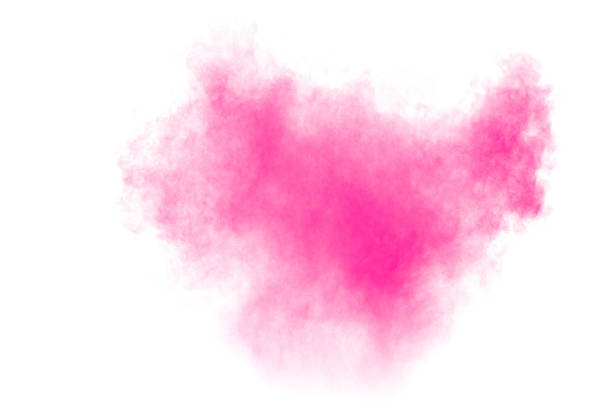 istock Abstract pink dust explosion. abstract pink powder splattered on white background. 1170072879