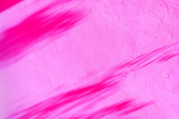 istock Shadow of leaves branches in wind show on the pink wall background. 1170073625