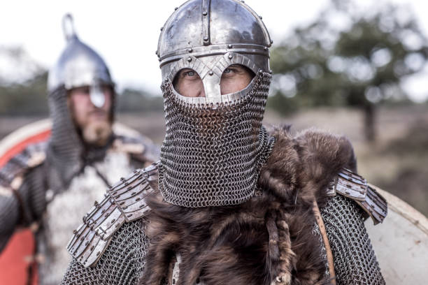 istock An individual viking warrior outdoors 1170077410