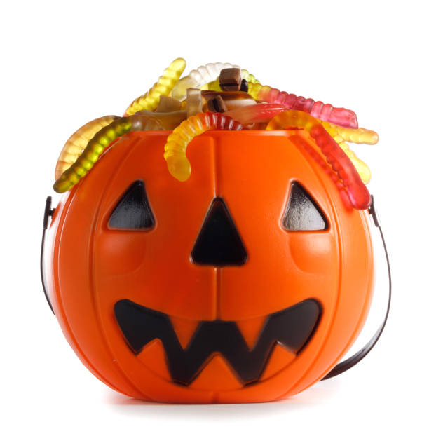 istock Sweets in Halloween bag isolated 1170077446