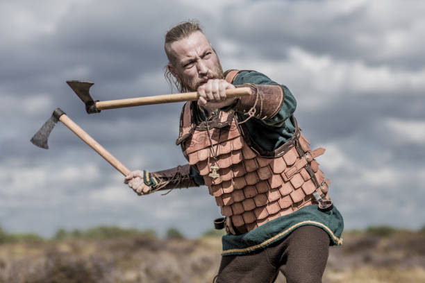 istock An individual viking warrior outdoors 1170077594