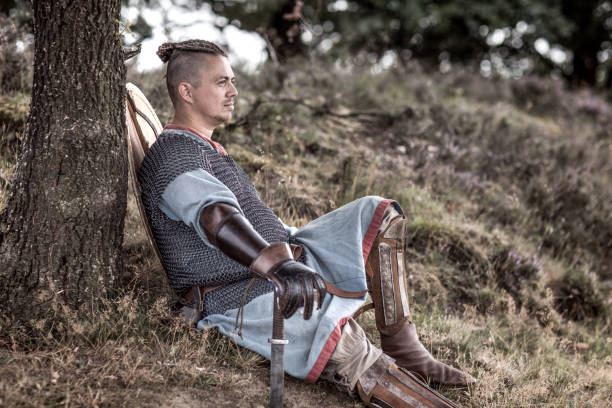 istock An individual viking warrior outdoors 1170078413