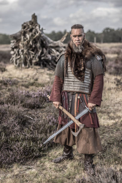 istock An individual viking warrior outdoors 1170079658