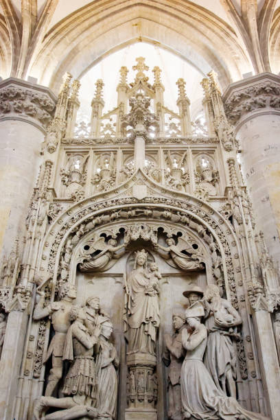 istock Sculpture group with Virgin Mary in Breda main church 1170082316