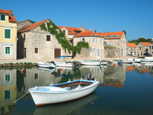 Morning tranquility in Vrboska
