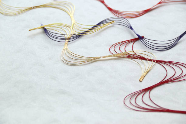 design on mizuhiki and washi