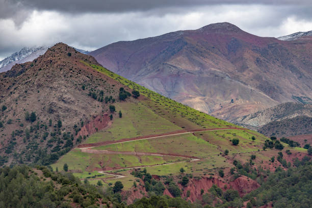 Atlas Mountain Pass Morocco,North Africa,Nikon D3x