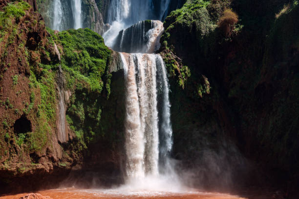 istock Cascade at Cascades D'Ouzoud waterfall rainbow in Morocco, North Africa 1170091933