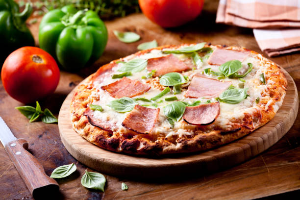 istock Homemade Cheese And Bacon Pizza 1170099614