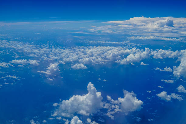istock Clouds and sky as seen from an airplane 1170102224