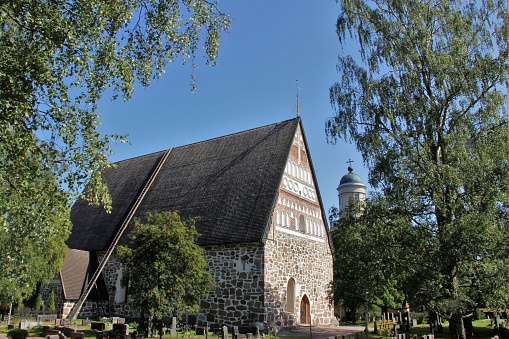 One of the oldest churches in Finland, originally catolic nowadays protestant.