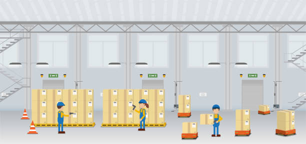 Warehouse Scanner Animation 880+ Warehouse Scanner Stock Illustrations, Royalty-Free Vector ...