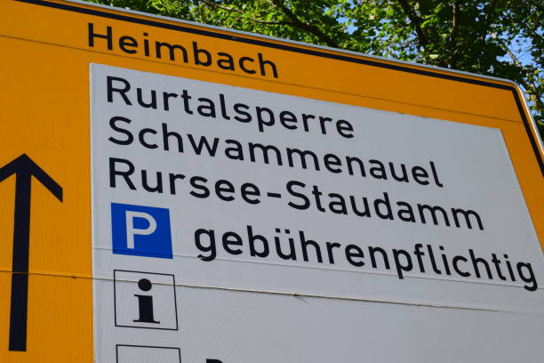 istock road sign to Rursee 1170115761