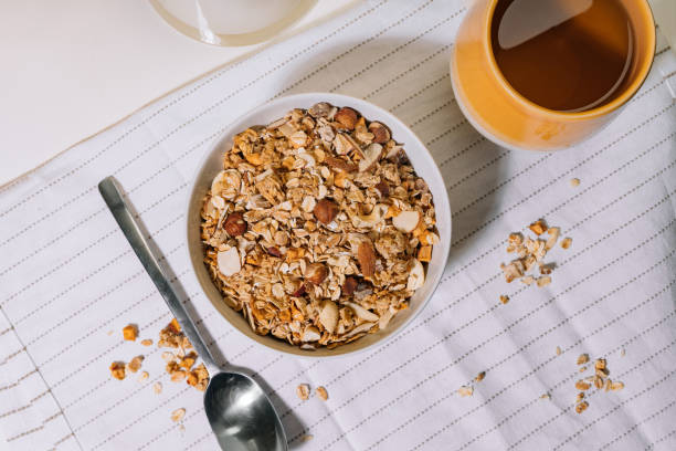 istock Bowl with muesli with dried fruits and nuts 1170120791