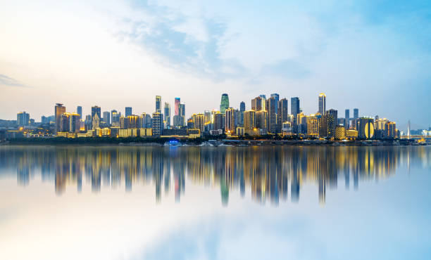 istock Modern metropolis skyline, Chongqing, China, Chongqing panorama. 1170122825
