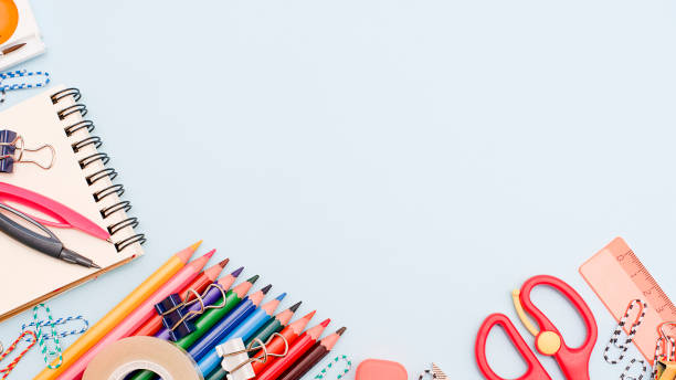 istock Education or back to school concept. Flat lay. 1170124417
