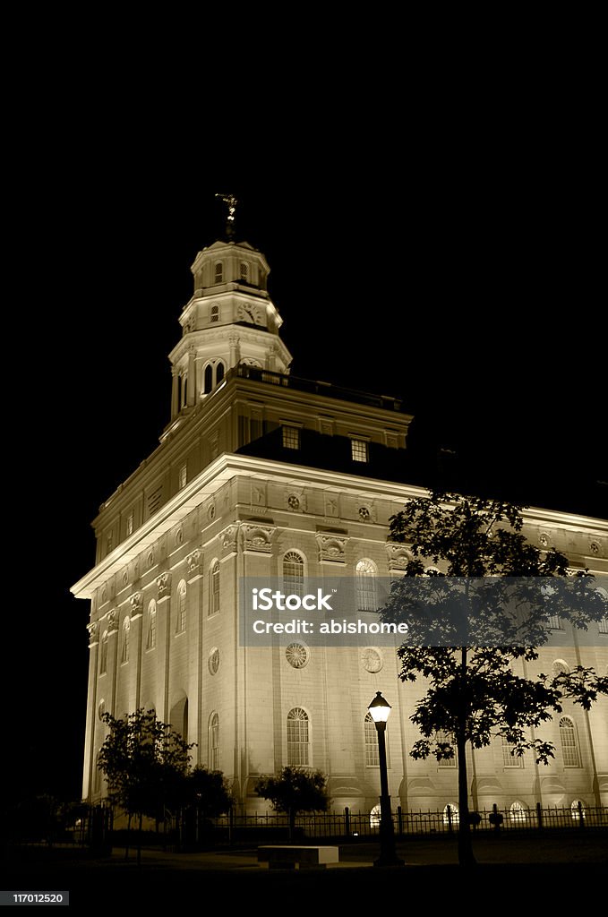 Templo nauvoo - Foto de stock de Arquitetura royalty-free