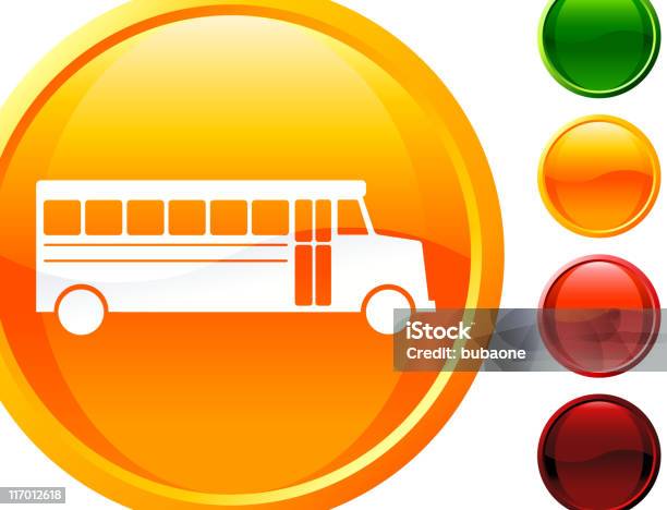 Scuolabus Internet Arte Vettoriale Royaltyfree - Immagini vettoriali stock e altre immagini di Arancione - Arancione, Blu, Brillante