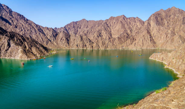 istock Hatta Lake in Dubai, UAE 1170126286