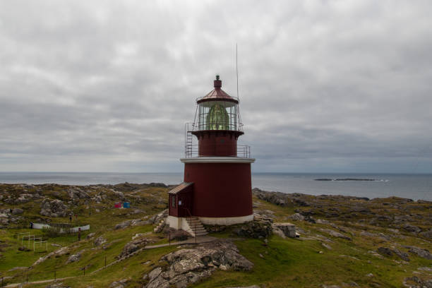 Utsira lighthouse, Norway. Utsira lighthouse on the western coast of Norway. haugaland photos stock pictures, royalty-free photos & images