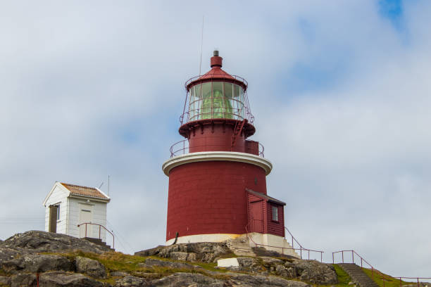 Utsira lighthouse, Norway. Utsira lighthouse on the western coast of Norway. haugaland photos stock pictures, royalty-free photos & images