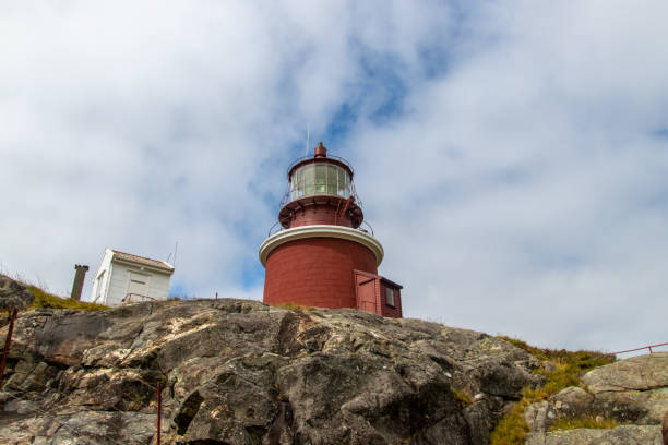 Utsira lighthouse, Norway. Utsira lighthouse on the western coast of Norway. haugaland photos stock pictures, royalty-free photos & images