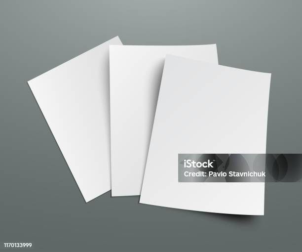Mockup Realistic Falling Business Cards Gift Card Paper Placeholder  Template Mockup With Shadows Effects On A Gray Background Mockup Visit Card  Stock Vector Stock Illustration - Download Image Now - iStock