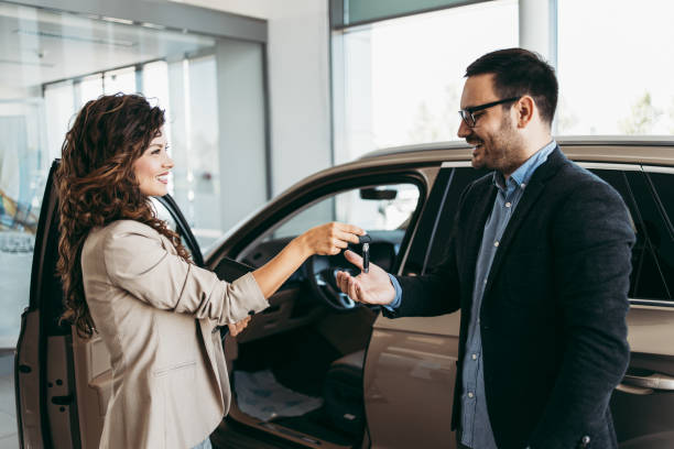 istock Car dealership 1170139509