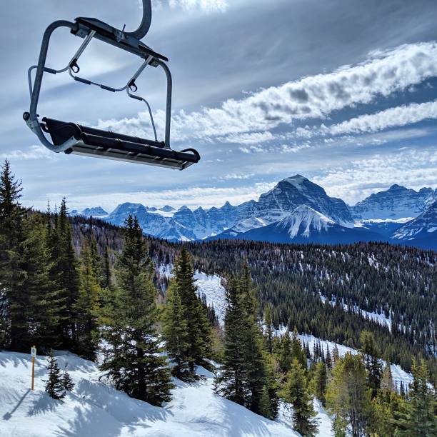 istock Chair lift at Lake Louise 1170140812