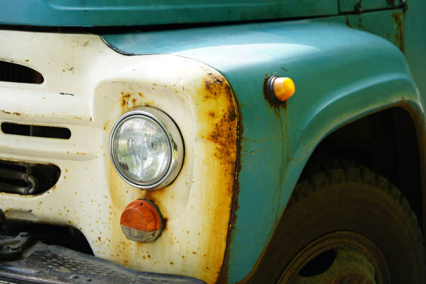 istock fragment of old truck cab with rust spots 1170140912