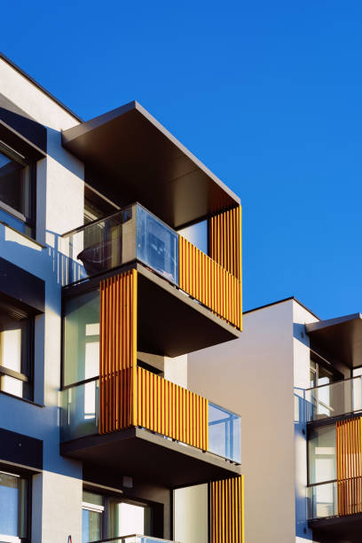 istock Residential apartment house facade with blank place for copy space 1170145919