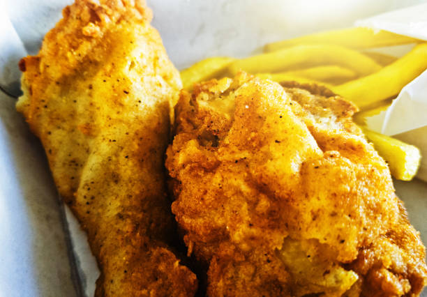 istock Fried chicken takeout with french fries 1170147345