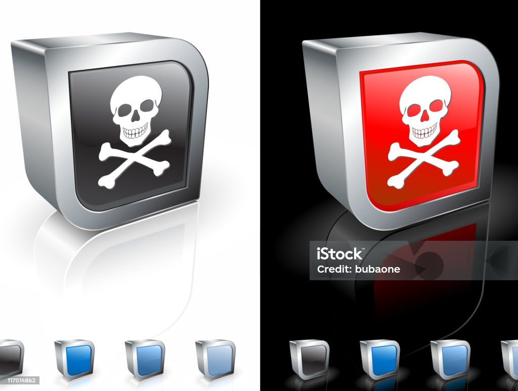 Death Color Sign Death Warning Sign 3d Royalty Free Vector Art Stock Illustration ...