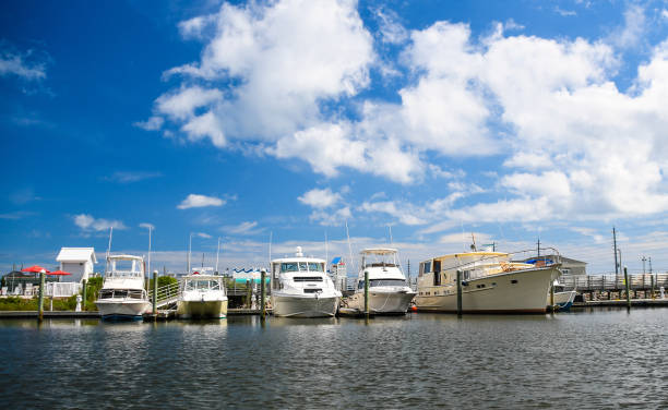 istock Boats in Surf City 1170149863