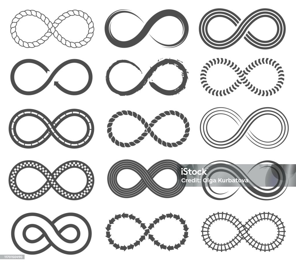 Biểu Tượng Vô Cực Hình Dạng Vòng Lặp Vô Tận Dấu Hiệu Không Giới ...