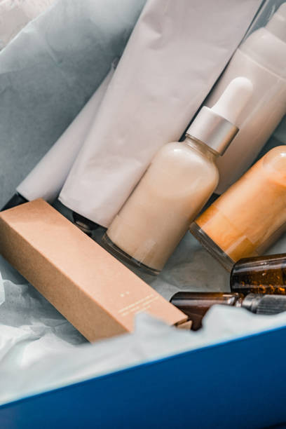 istock Beauty box set of natural cosmetics 1170150566