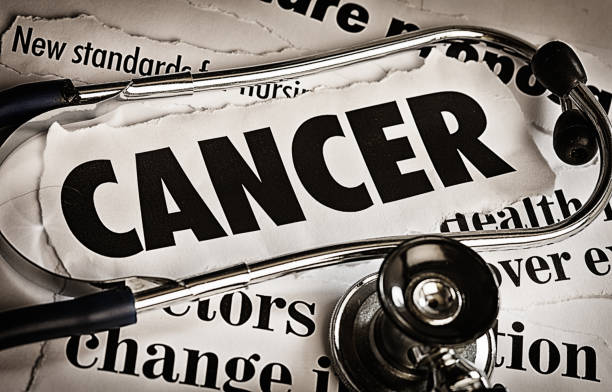 istock Stethoscope with medical headlines about cancer 1170151024