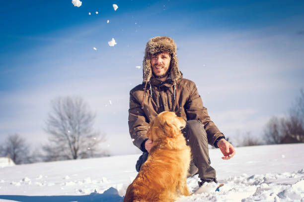 istock Winter time with my dog 1170153533