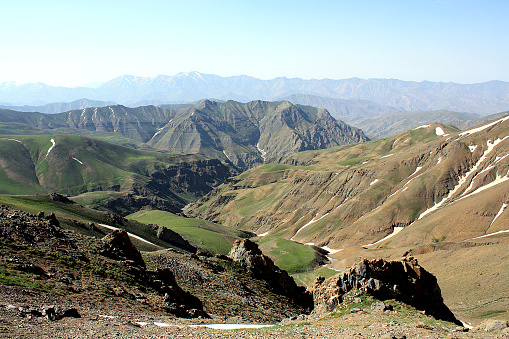 Mountains of Iran - Elburz Mountains, also spelled Alborz, Albourz, Alburz, or Elburs