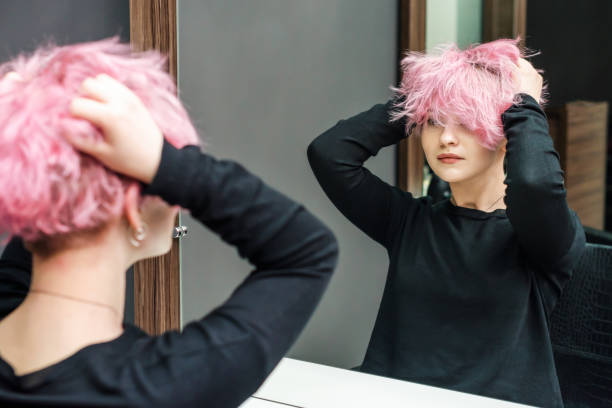Hair Salon Mirror Stock Photos, Pictures & Royalty-Free Images - iStock