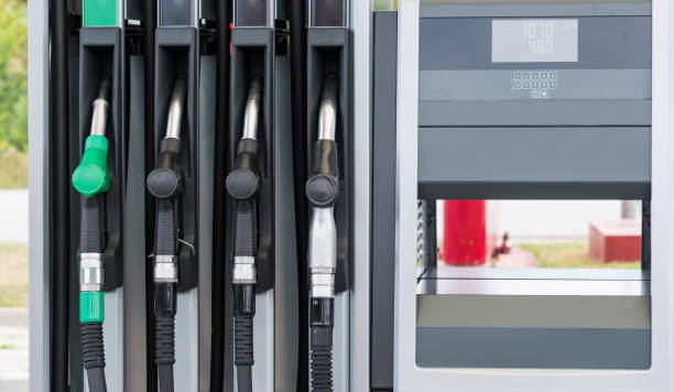 istock Fuel oil dispenser 1170163738