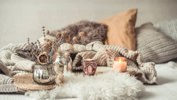 istock Autumn still Life home decor in a cozy house. 1170165849