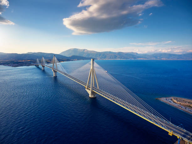 istock The famous Rion-Antirrio bridge in Greece 1170168882